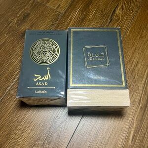 Lattafa ASAD + Khamrah Bundle • Brand New • Sealed • Viral Fragrances